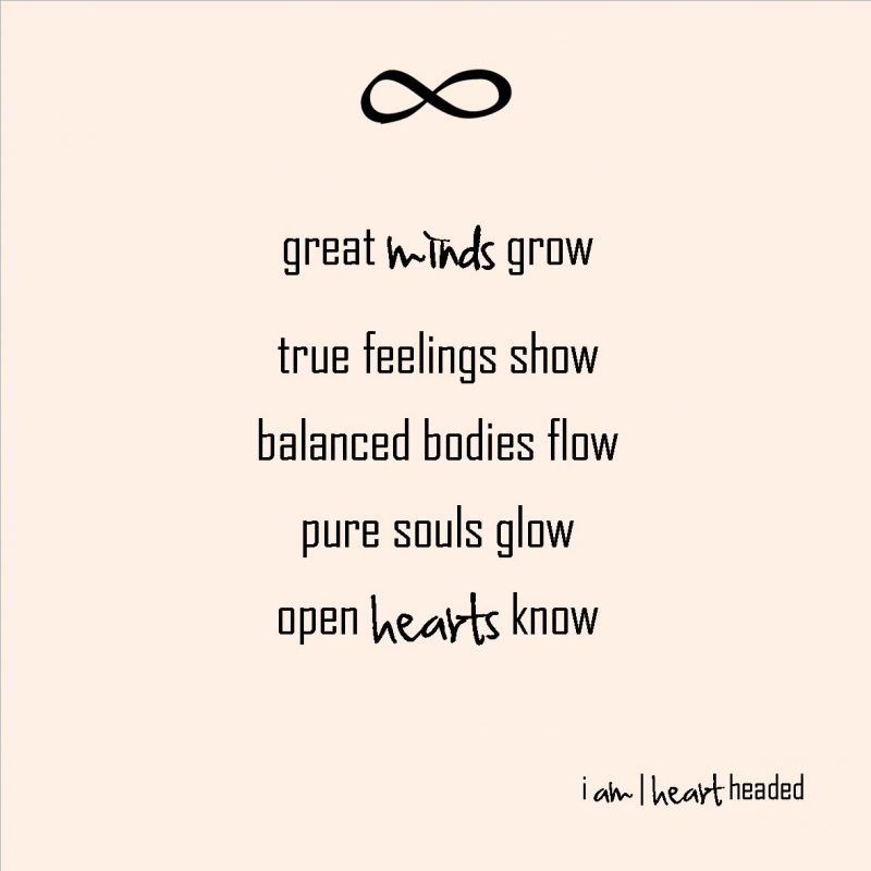 medium-size post-grid image of quote 'how we flow' in category 'sparkly' at i am | heart headed