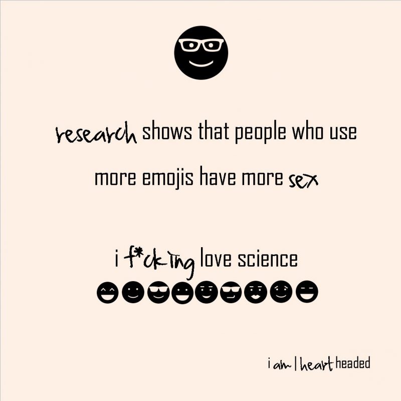 medium-size post-grid image of quote 'i fucking love science' in category 'dirty' at i am | heart headed